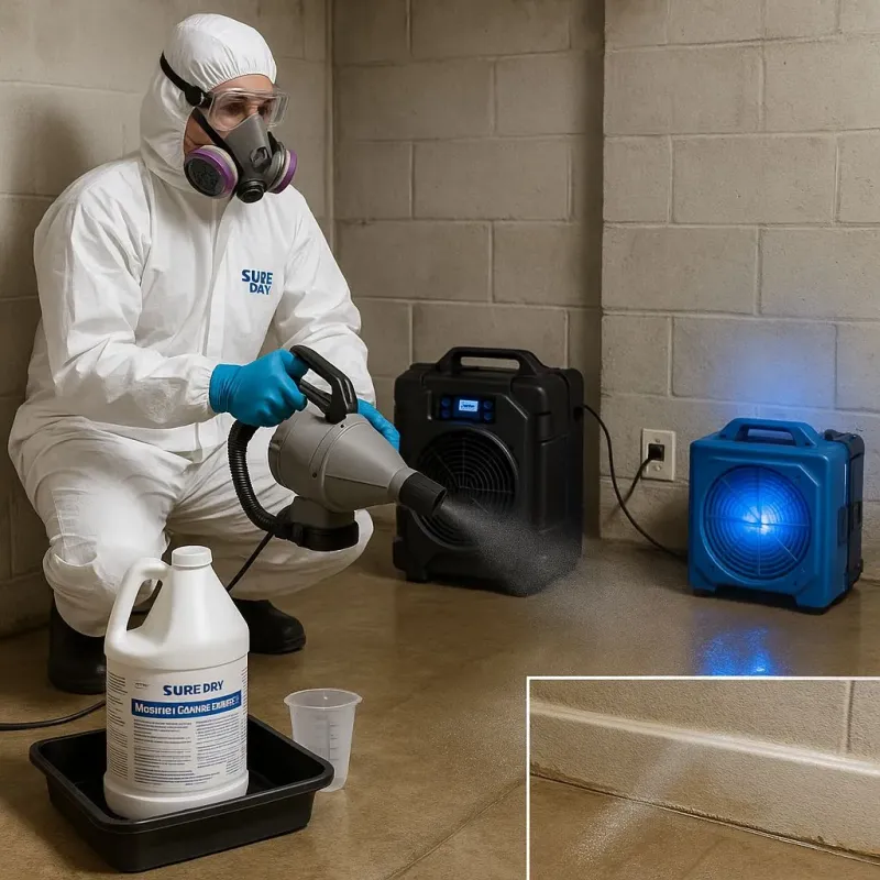 Sanitization and Odor Removal process in Hamilton City, CA