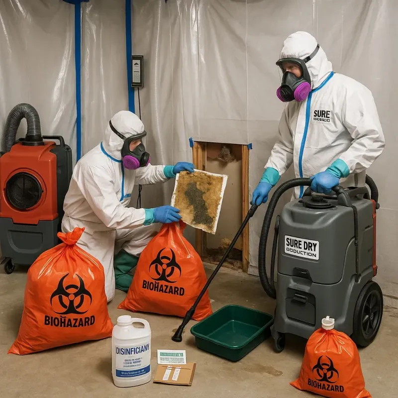 Contaminated Water Handling Protocols process in Hamilton City, CA